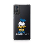My Happy Face-Donald Duck Printed Classic Clear Soft Phone Case