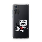 Mickey Mouse-Kaffi Aalsi Printed Classic Clear Soft Phone Case