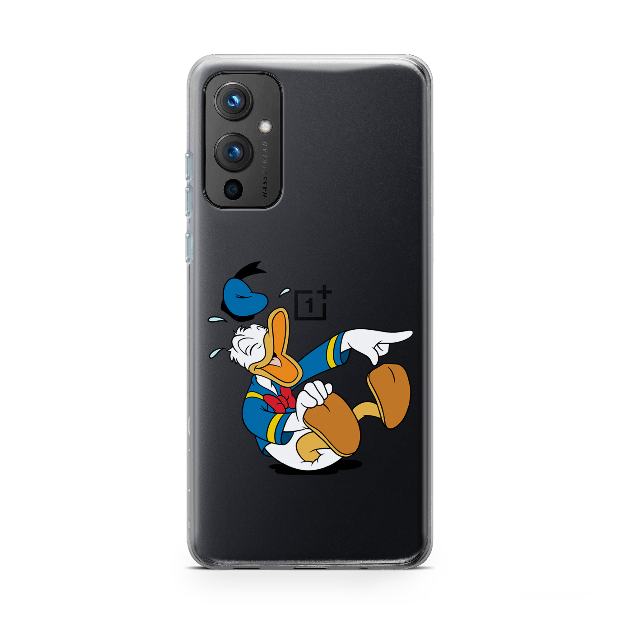 Laughing Donald Duck Printed Classic Clear Soft Phone Case Laughing Donald Duck Printed Classic Clear Soft Phone Case - Image 1