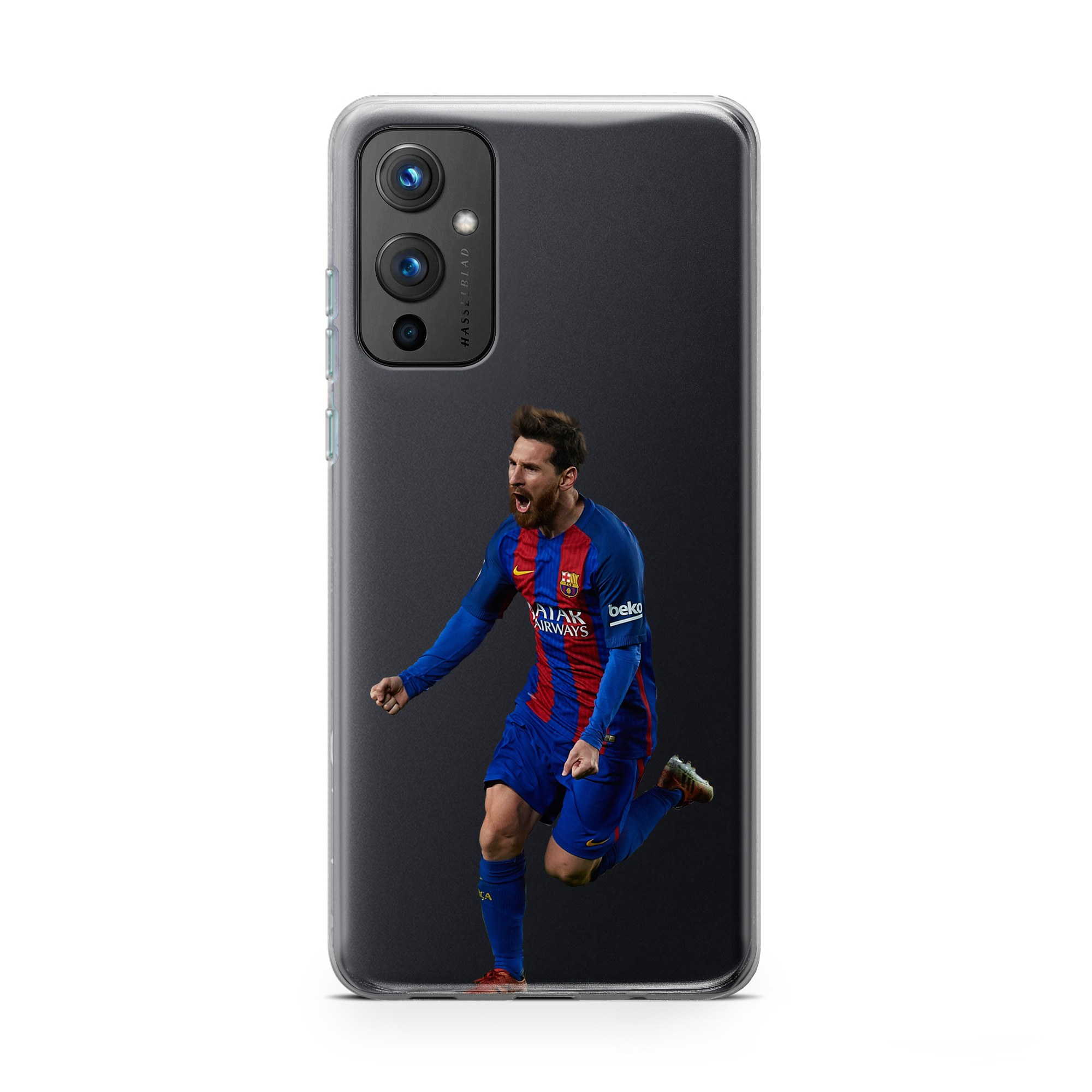 Messi Printed Classic Clear Soft Phone Case Messi Printed Classic Clear Soft Phone Case - Image 1