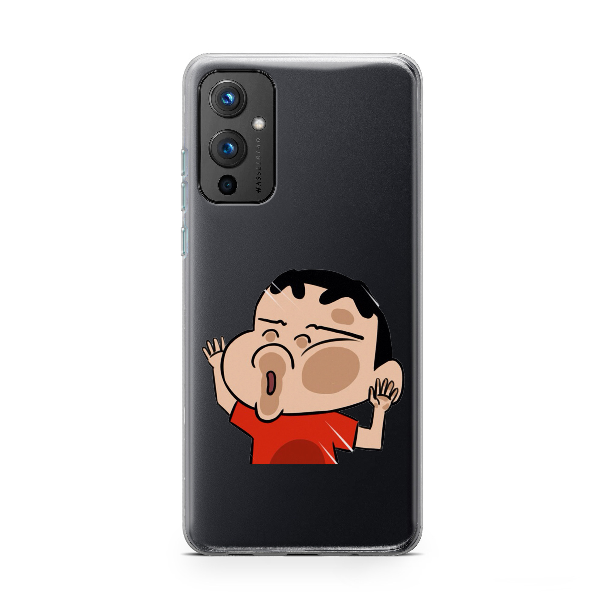 Shinchan Printed Classic Clear Soft Phone Case Shinchan Printed Classic Clear Soft Phone Case - Image 1