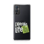 Enjoying Life Printed Classic Clear Soft Phone Case