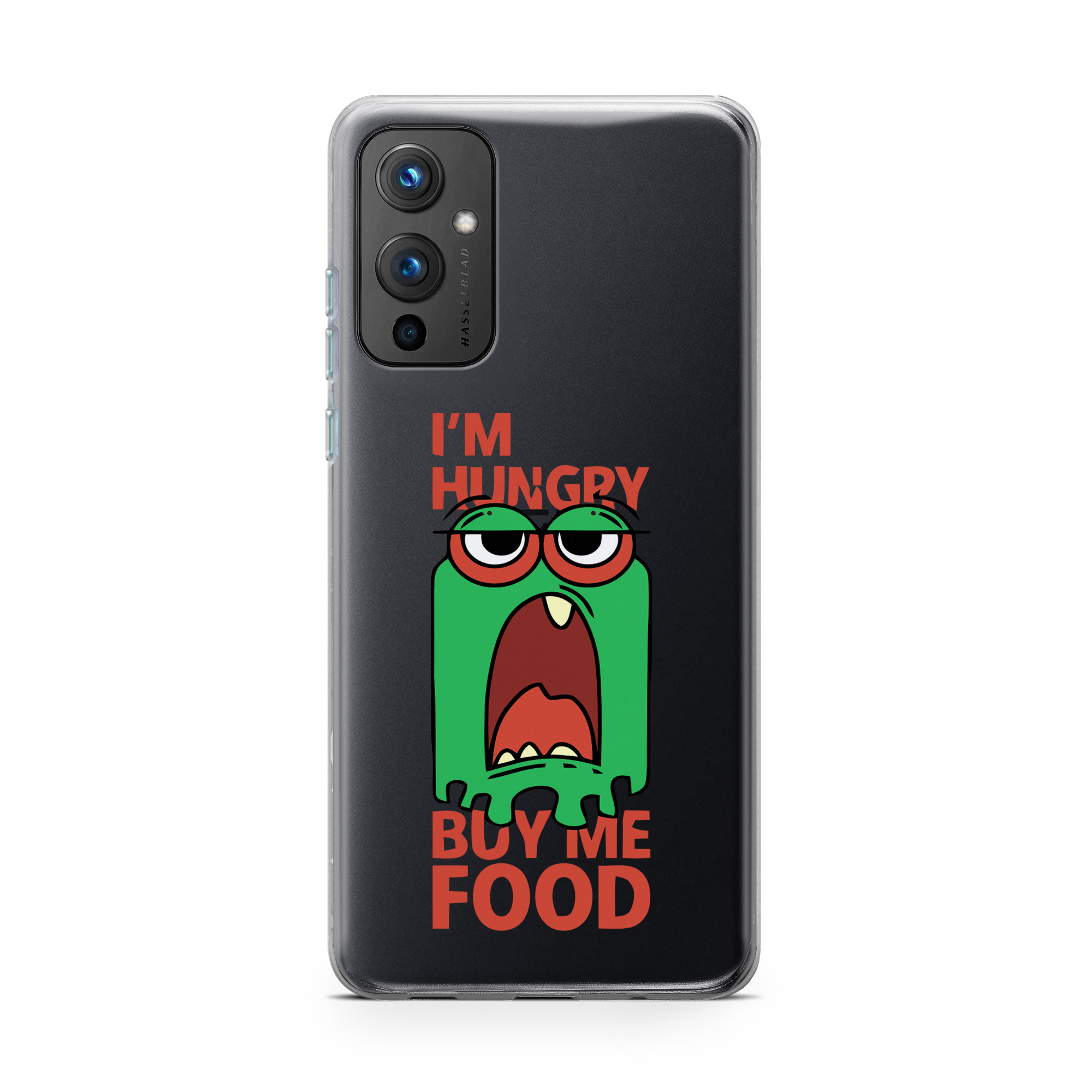 I'M Hungry I'M Hungry, Buy Me Food Printed Classic Clear Soft Phone Case - Image 1
