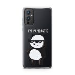 I'M Pandastic Printed Classic Clear Soft Phone Case