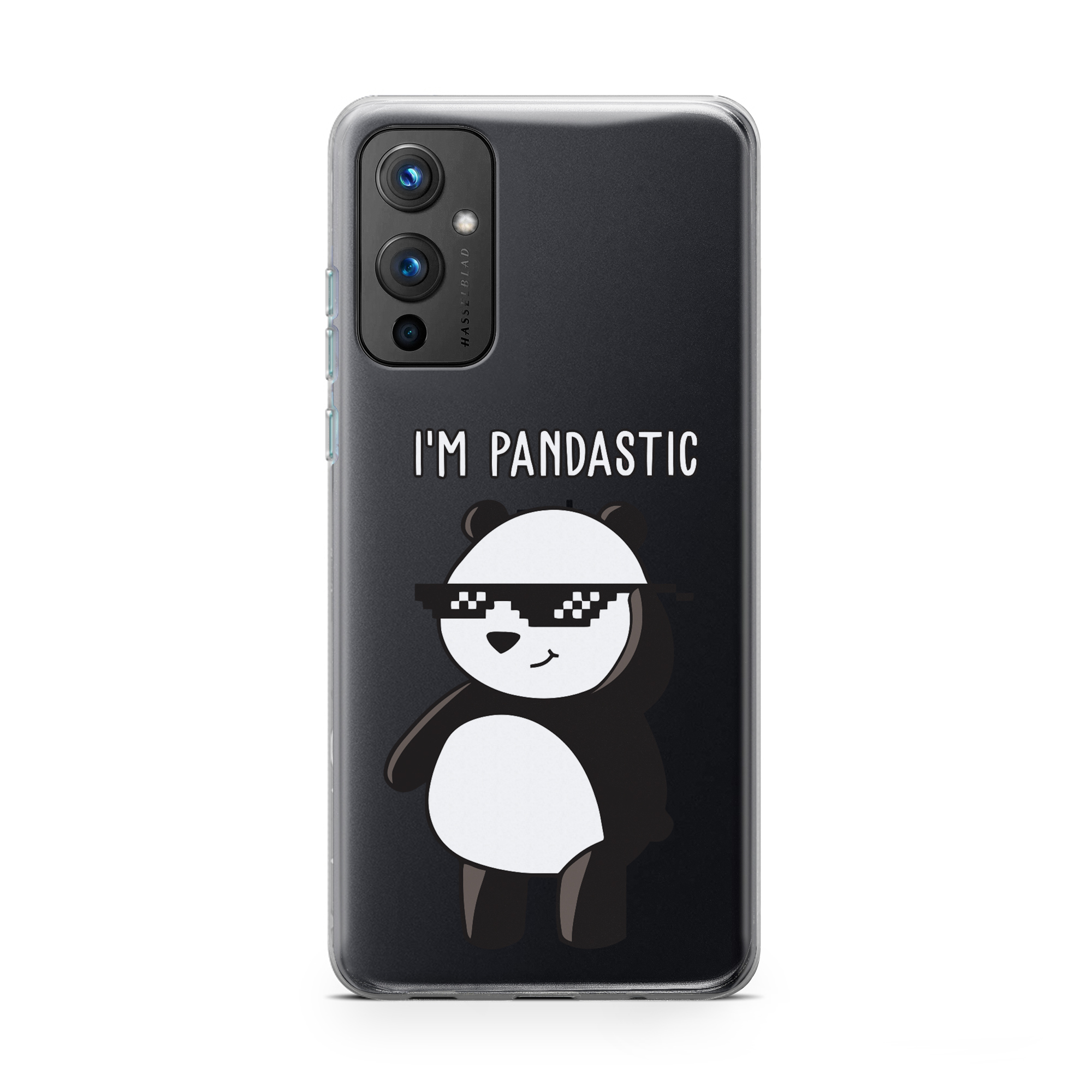 I'M Pandastic Printed Classic Clear Soft Phone Case I'M Pandastic Printed Classic Clear Soft Phone Case - Image 1