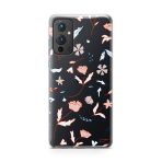 Flowers Printed Classic Clear Soft Phone Case