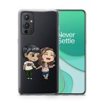 A boy and Girl Printed Classic Clear Soft Phone Case - Image 3