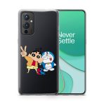 Shinchan And Doraemon Printed Classic Clear Soft Phone Case - Image 3