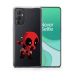 Deadpool Dab Printed Classic Clear Soft Phone Case - Image 3