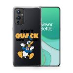 Don't Quack With Me- Donald Duck Printed Classic Clear Soft Phone Case - Image 3