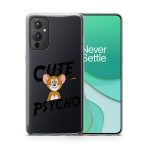 Jerry-Cute But Psycho Printed Classic Clear Soft Phone Case - Image 3