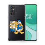 Don't Mess With Me-Donald Duck Printed Classic Clear Soft Phone Case - Image 3