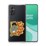 Let That Shit Go Printed Classic Clear Soft Phone Case - Image 3