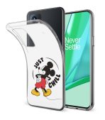 Mickey-Just Chill Printed Classic Clear Soft Phone Case - Image 2