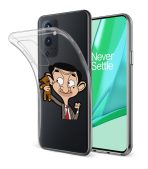 Mr.Bean with Teddy Printed Classic Clear Soft Phone Case - Image 2