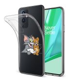 Tom And Jerry Printed Classic Clear Soft Phone Case - Image 2