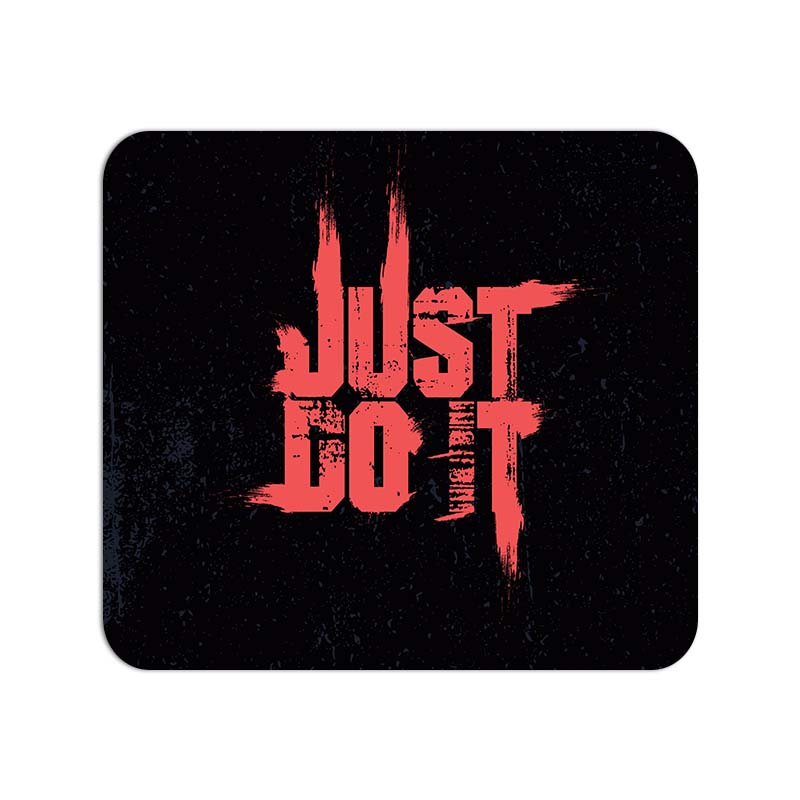 Just Do It Printed Mouse Pad Just Do It Printed Mouse Pad - Image 1