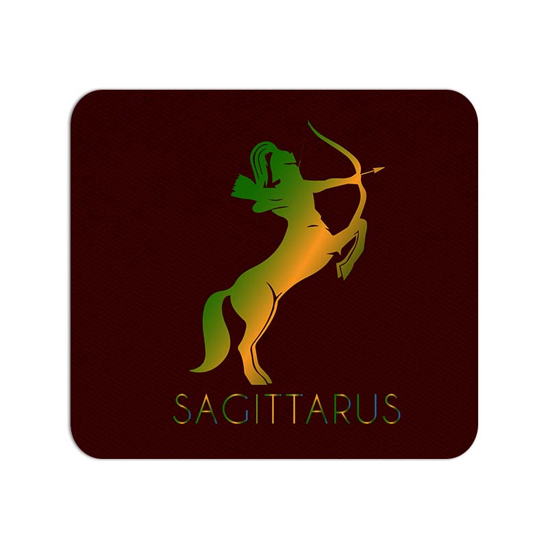 Zodiac Sign-SAGITTARUS Printed Mouse Pad Zodiac Sign-SAGITTARUS Printed Mouse Pad - Image 1