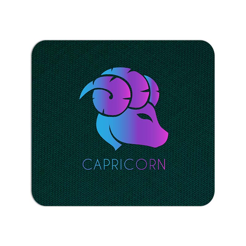Zodiac Sign-CAPRICORN Printed Mouse Pad Zodiac Sign-CAPRICORN Printed Mouse Pad - Image 1