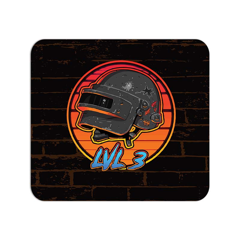 Level 3 Helmet Printed Mouse Pad Level 3 Helmet Printed Mouse Pad - Image 1