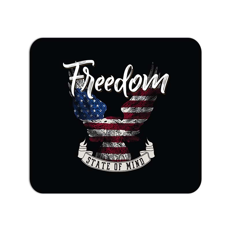 Freedom-State Of Mind Printed Mouse Pad Freedom-State Of Mind Printed Mouse Pad - Image 1