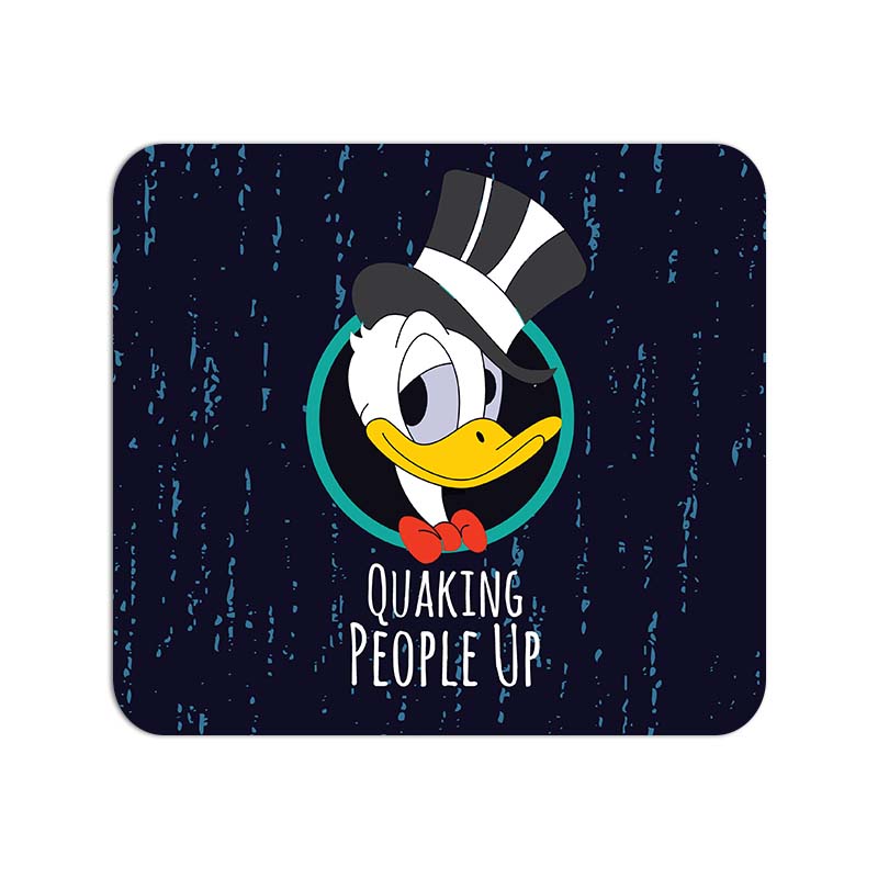 Quaking People Up Printed Mouse Pad Quaking People Up Printed Mouse Pad - Image 1