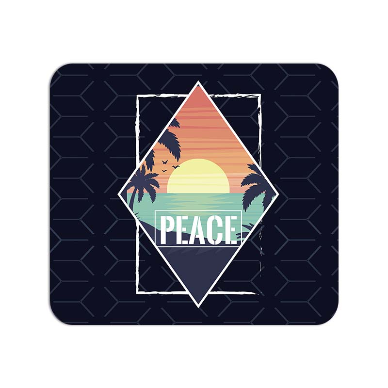 Peace Printed Mouse Pad Peace Printed Mouse Pad - Image 1