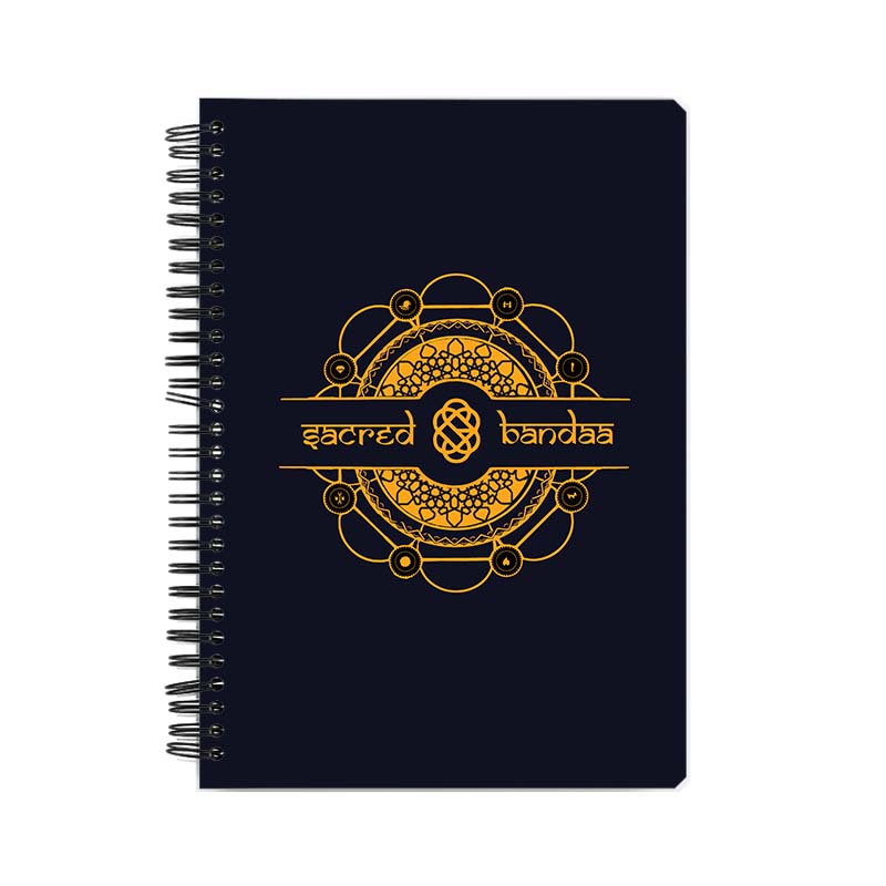 Sacred Bandaa Printed Notebook Sacred Bandaa Printed Notebook - Image 1