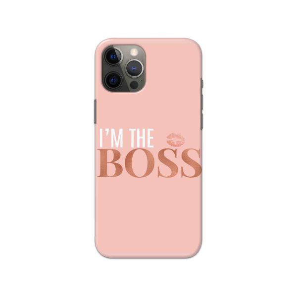 I'm the Boss Slim Hard Phone Case