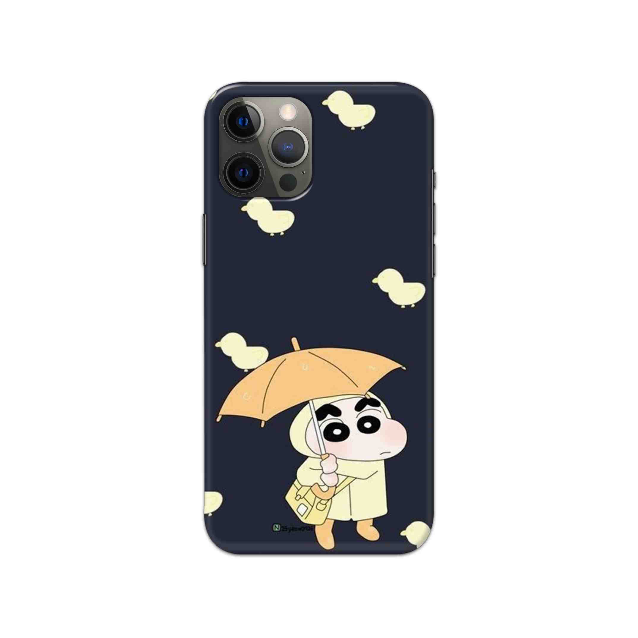 Shin Chan with Umbrella Slim Hard Phone Case Shin Chan with Umbrella Slim Hard Phone Case - Image 1