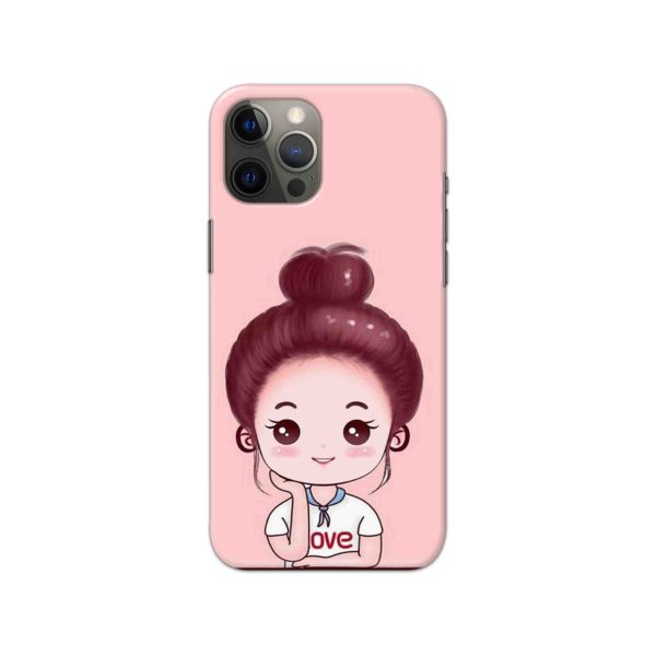 Pink Girl  Slim Hard Phone Case