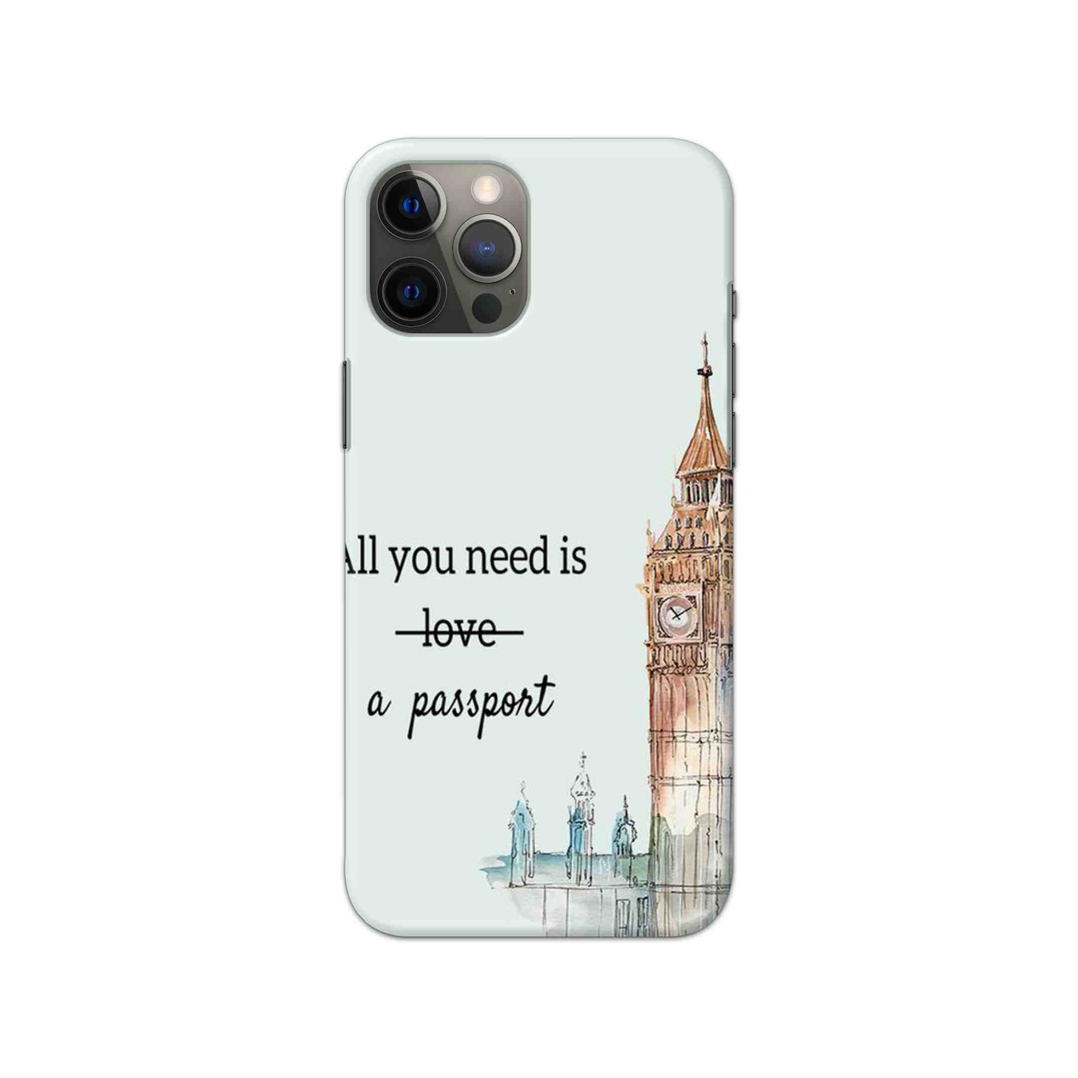 All you need is a Passport Slim Hard Phone Case All you need is a Passport Slim Hard Phone Case - Image 1