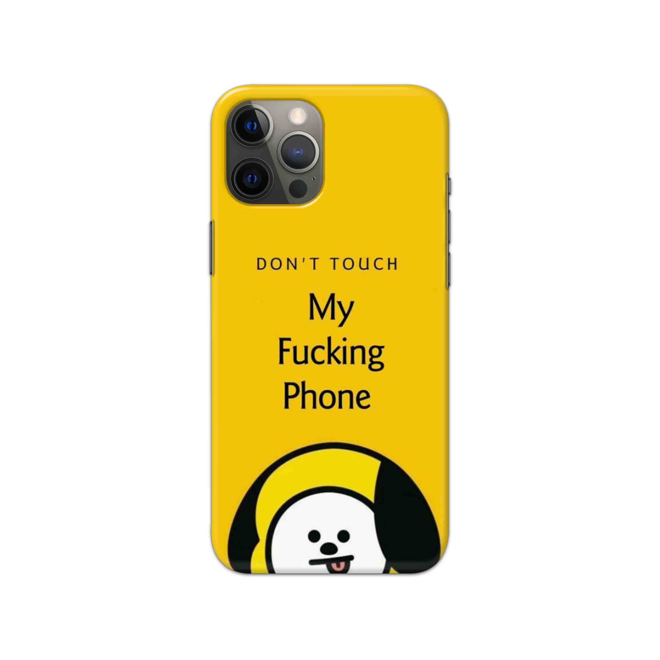 Don't Touch My Fucking Phone Slim Hard Phone Case Don't Touch My Fucking Phone Slim Hard Phone Case - Image 1
