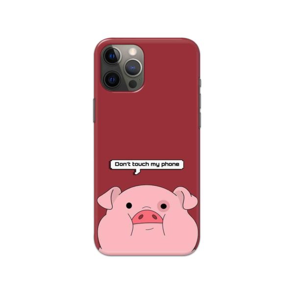 Don't touch my Phone Slim Hard Phone Case