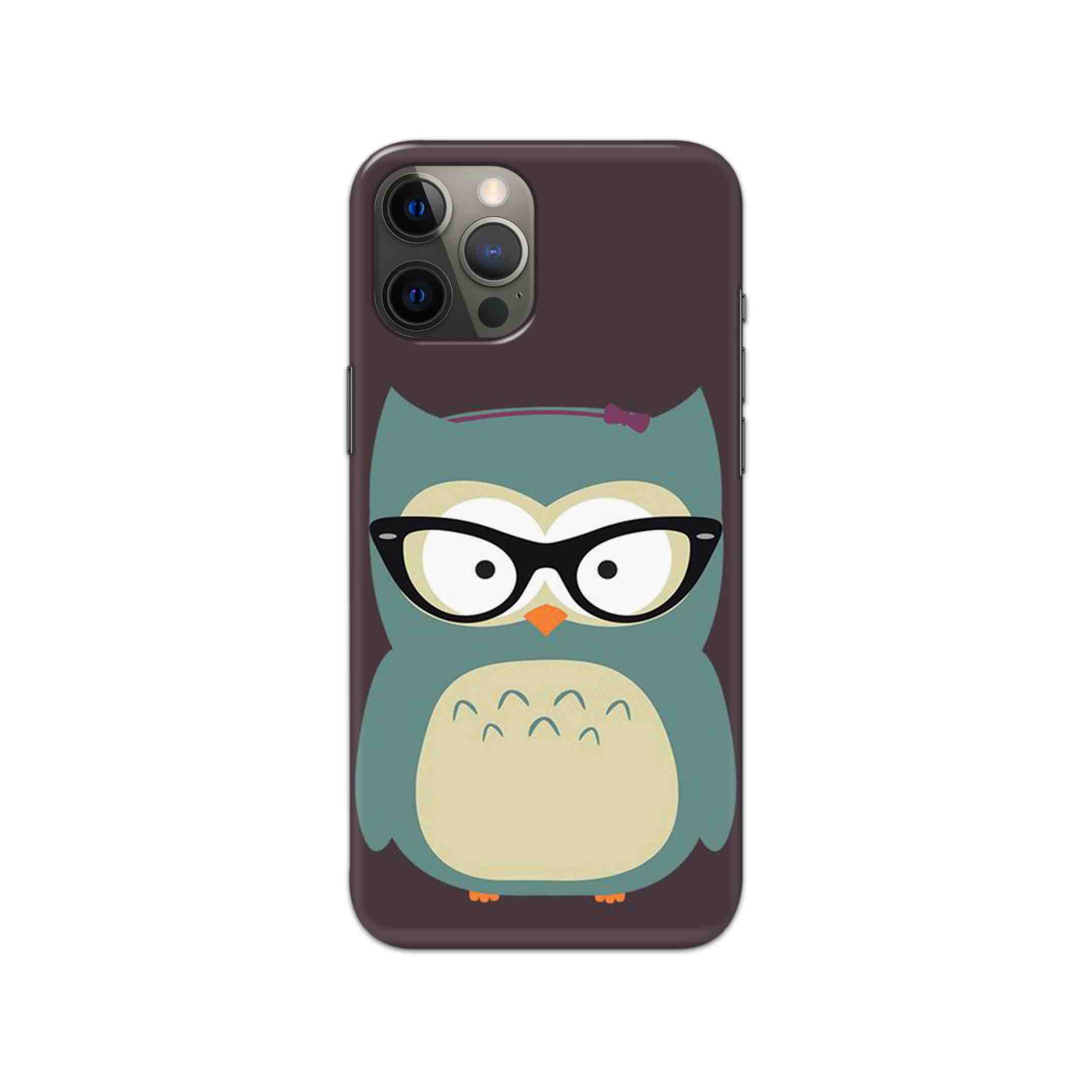 Owl With A Cat Eyes Slim Hard Phone Case Owl With A Cat Eyes Slim Hard Phone Case - Image 1