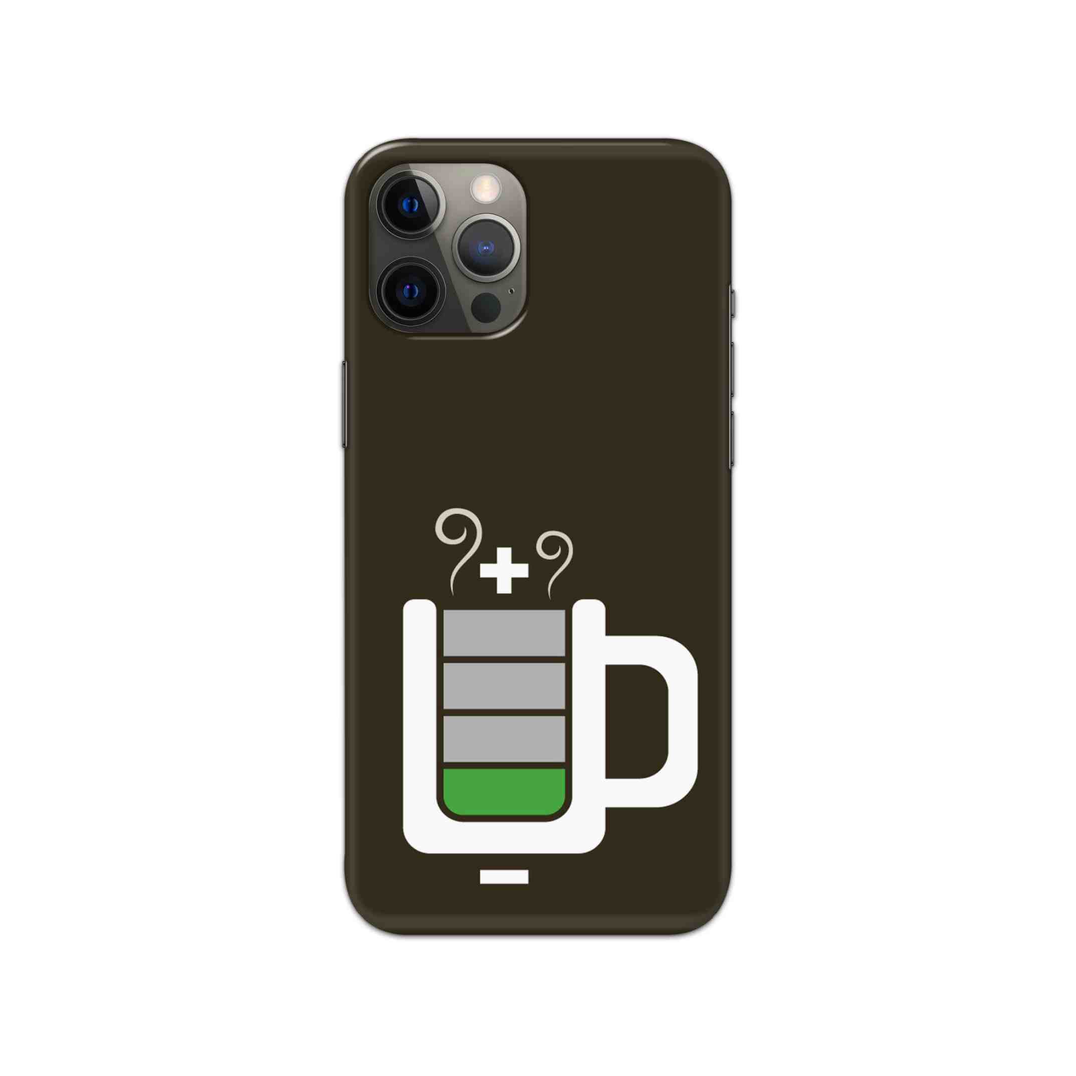 Coffee Battery Meter Printed Slim Hard Phone Case Coffee Battery Meter Printed Slim Hard Phone Case - Image 1