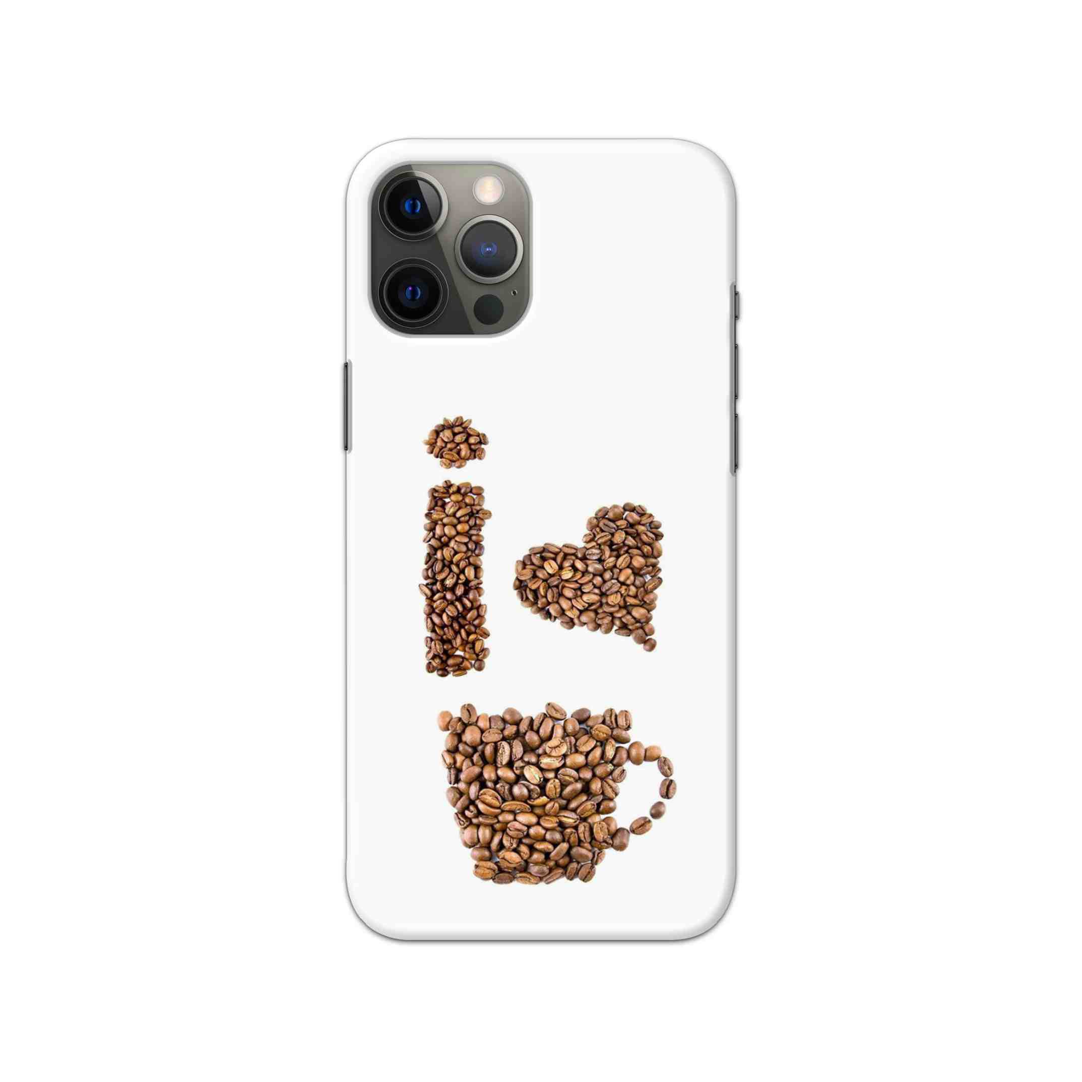 I Love Coffee Printed Slim Hard Phone Case I Love Coffee Printed Slim Hard Phone Case - Image 1