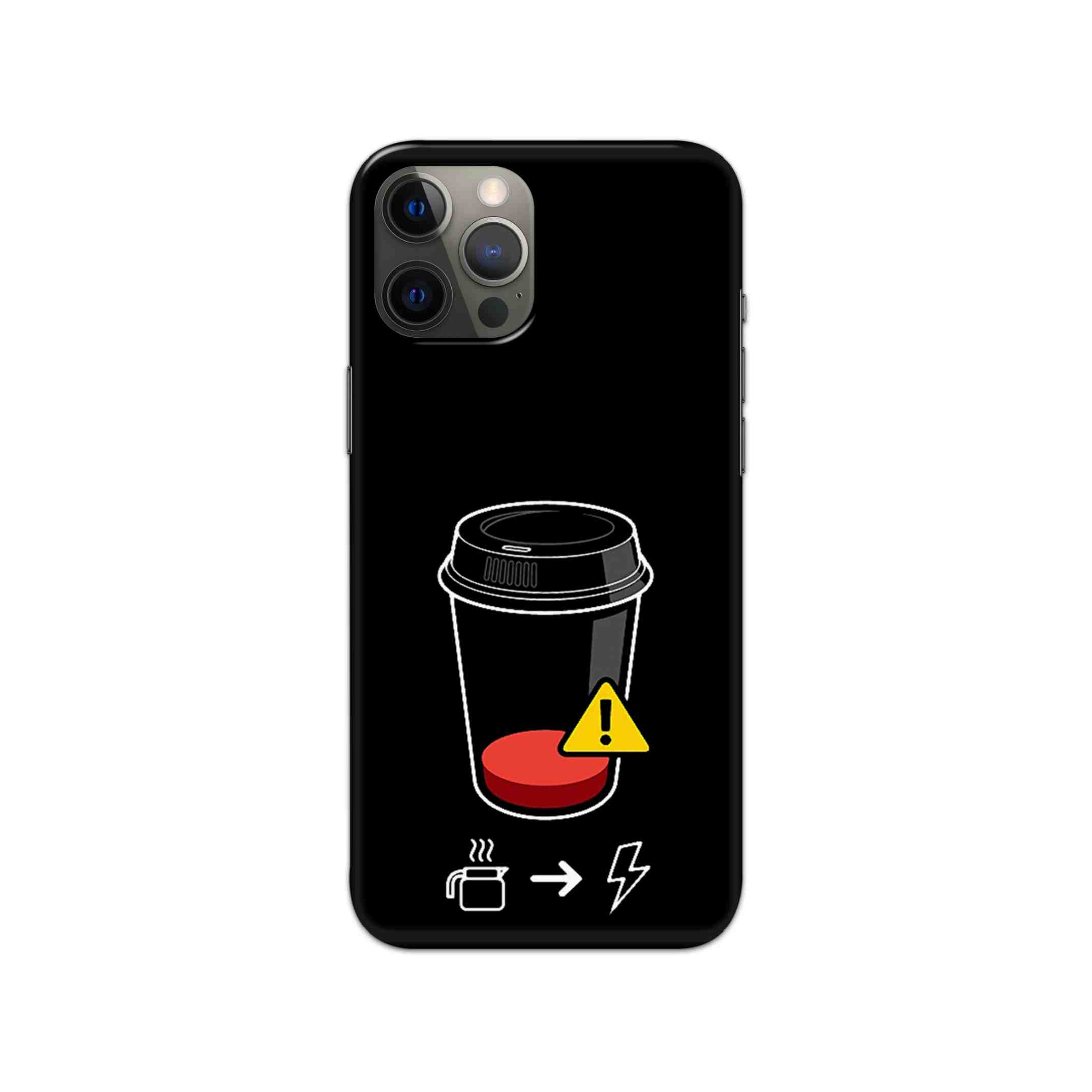 Coffee Battery Meter Printed Slim Hard Phone Case Coffee Battery Meter Printed Slim Hard Phone Case - Image 1