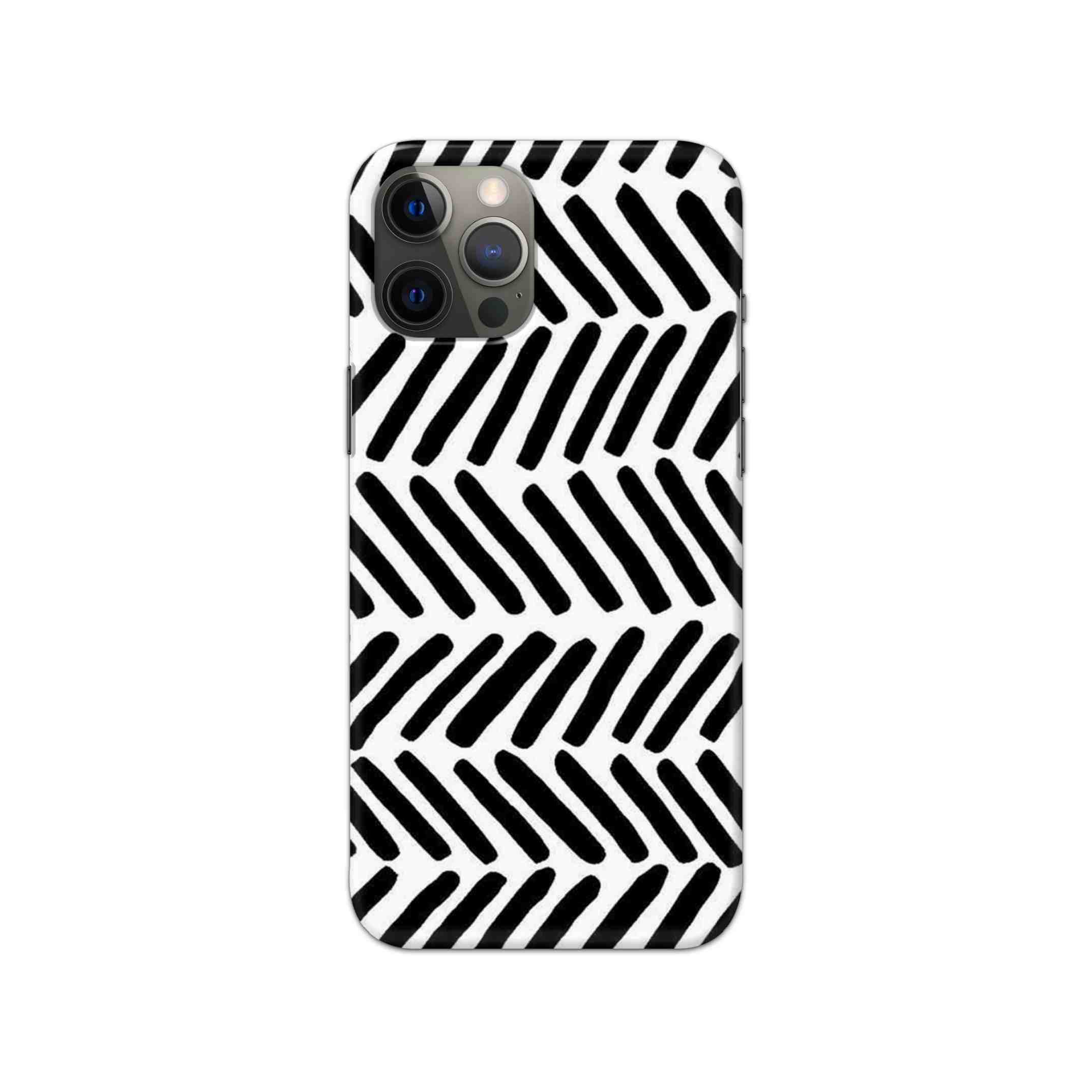 Black and White Printed Slim Hard Phone Case Black and White Printed Slim Hard Phone Case - Image 1