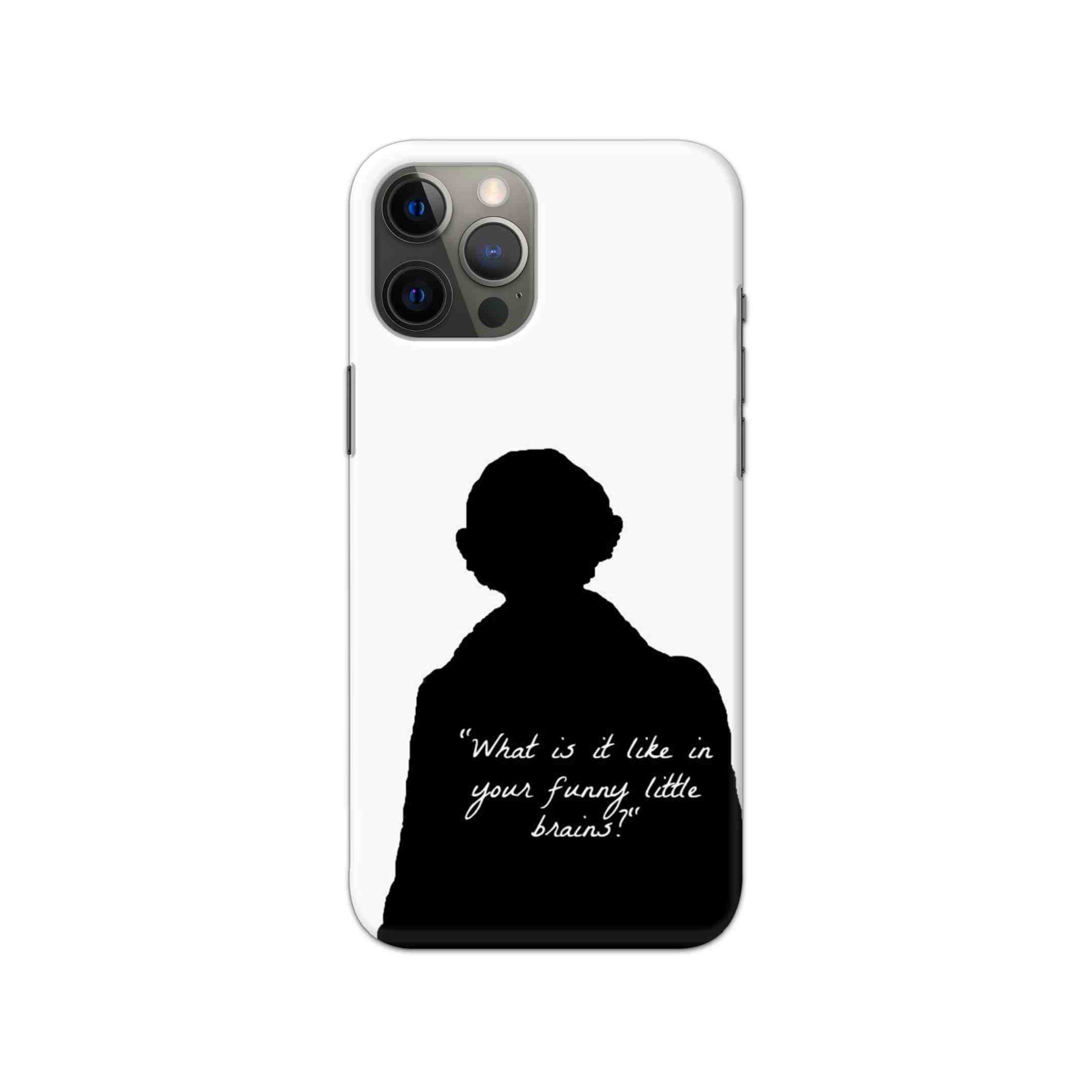 Sherlock - Funny Little Brains Printed Slim Hard Phone Case Sherlock - Funny Little Brains Printed Slim Hard Phone Case - Image 1