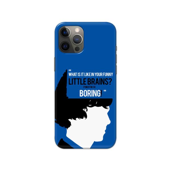 Sherlock - Funny Little Brains Printed Slim Hard Phone Case