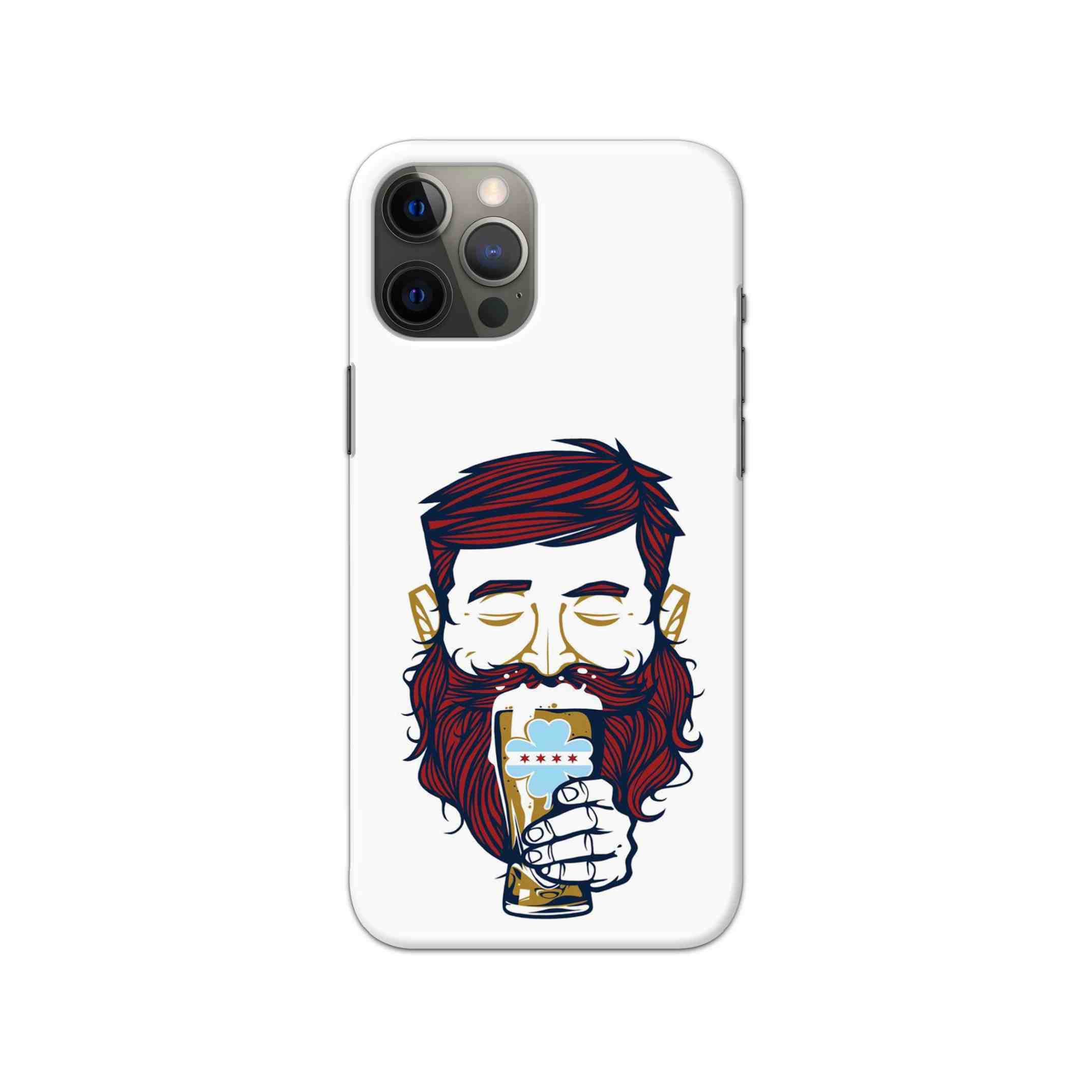 Beard and Beer Printed Slim Hard Phone Case Beard and Beer Printed Slim Hard Phone Case - Image 1