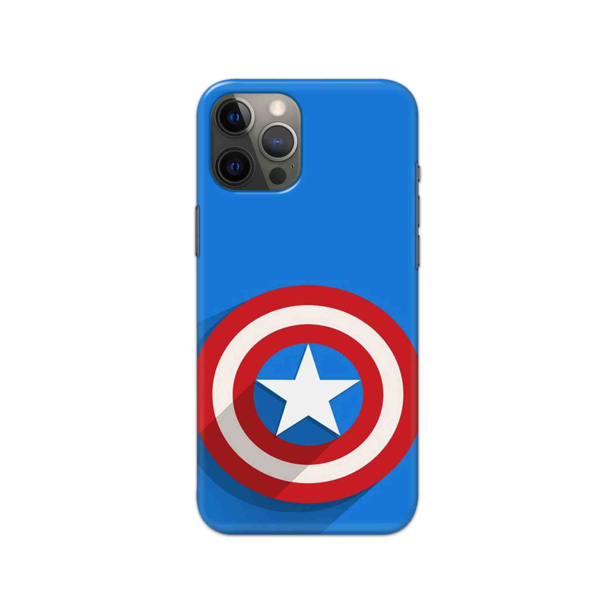 Captain America - Shield Printed Slim Hard Phone Case Captain America - Shield Printed Slim Hard Phone Case - Image 1
