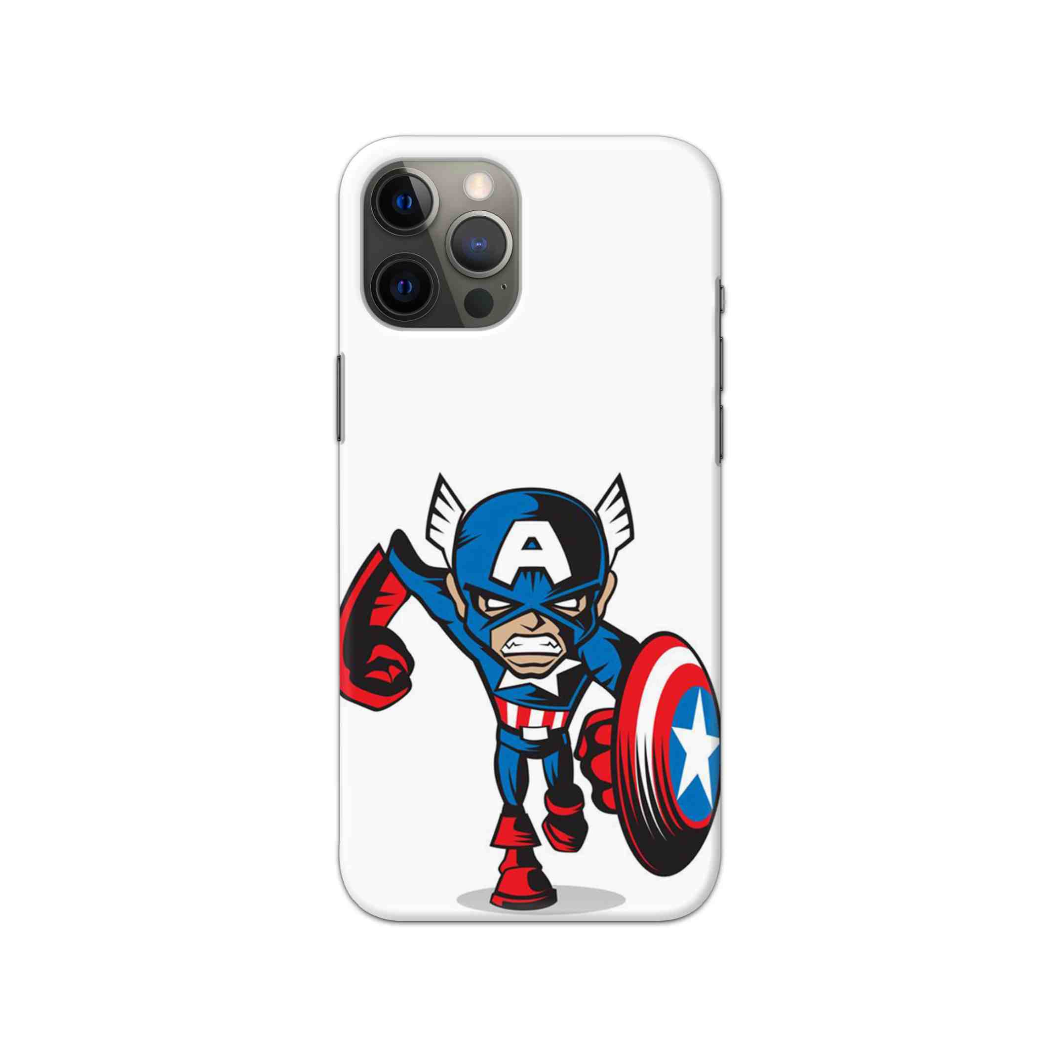 Captain America - Animated Print Slim Hard Phone Case Captain America - Animated Print Slim Hard Phone Case - Image 1