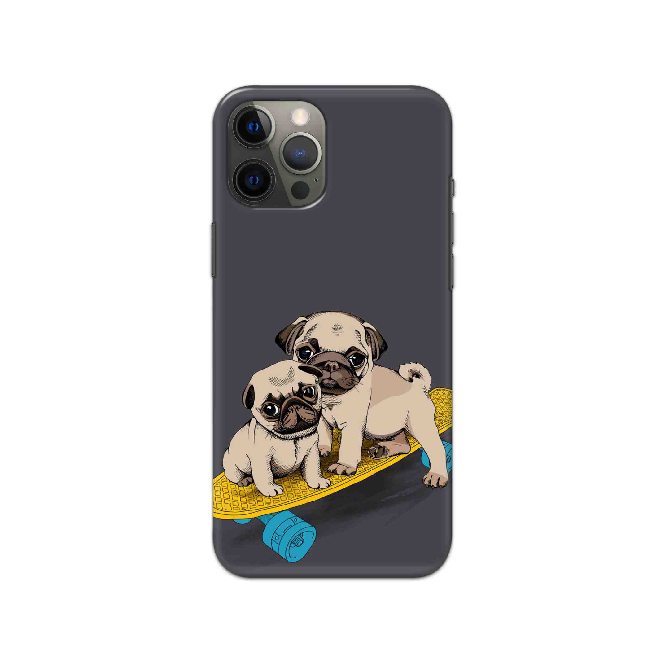 Minimal - Pug Printed Slim Hard Phone Case Minimal - Pug Printed Slim Hard Phone Case - Image 1