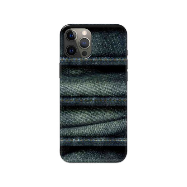 Denim  Printed Slim Hard Phone Case