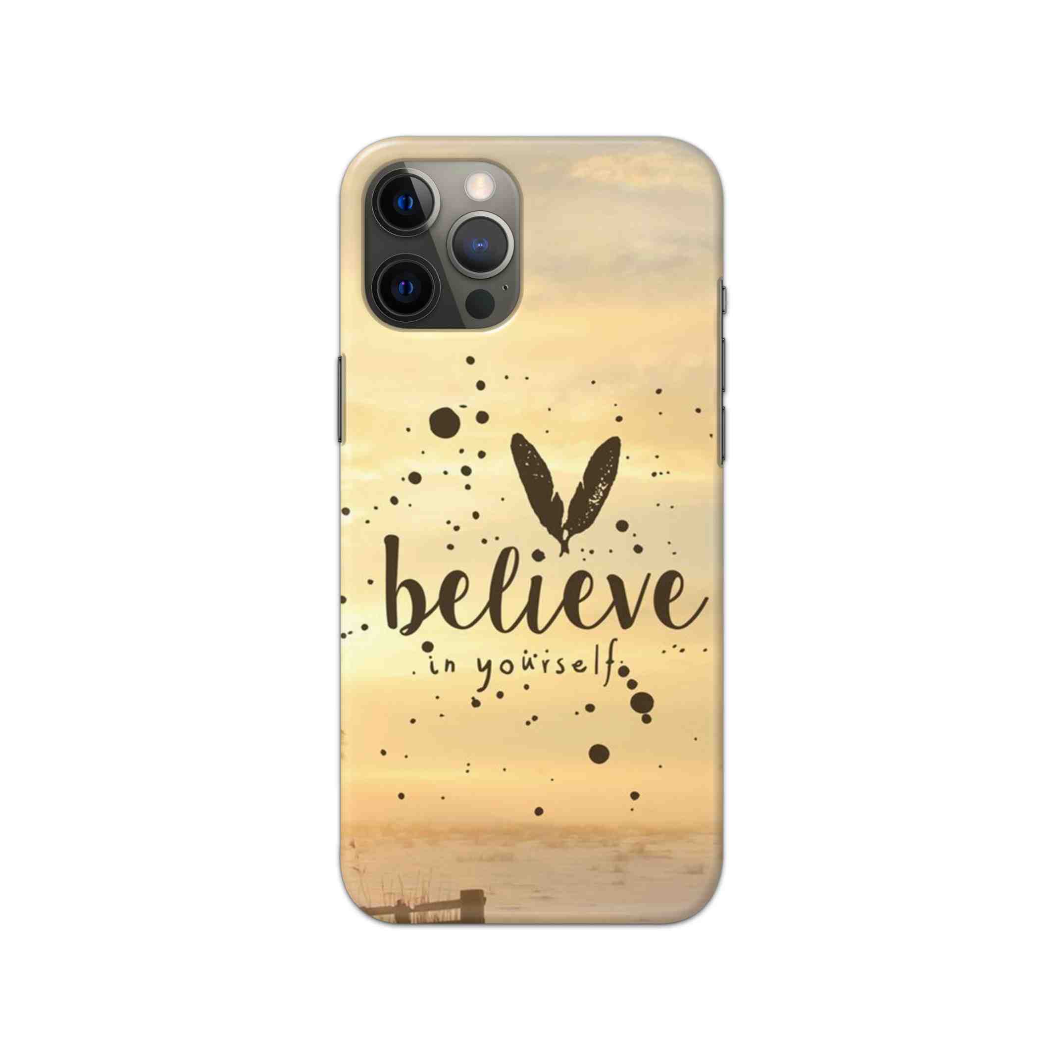 Belive In Yourself Printed Slim Hard Phone Case Belive In Yourself Printed Slim Hard Phone Case - Image 1