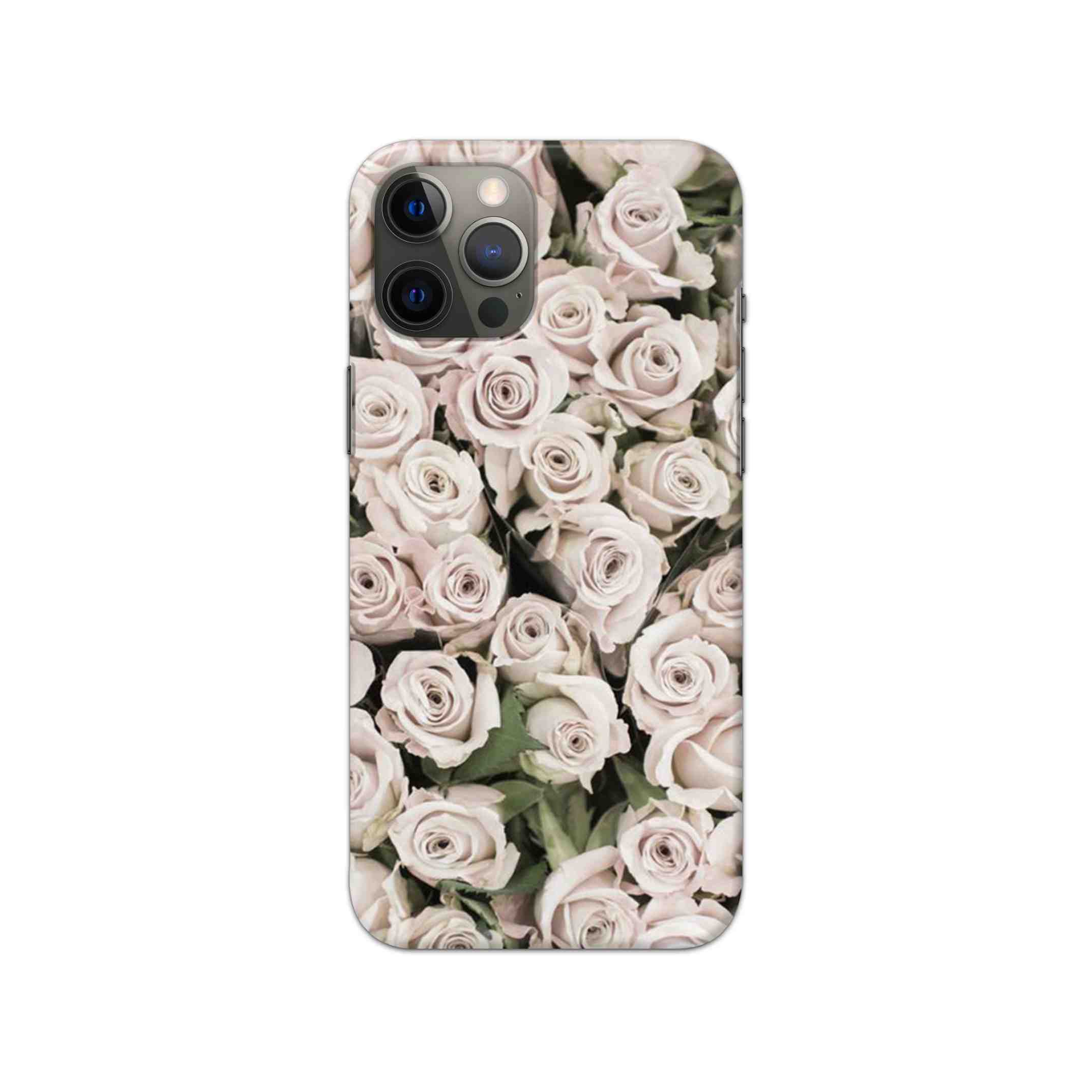 White Roses Printed Slim Hard Phone Case White Roses Printed Slim Hard Phone Case - Image 1