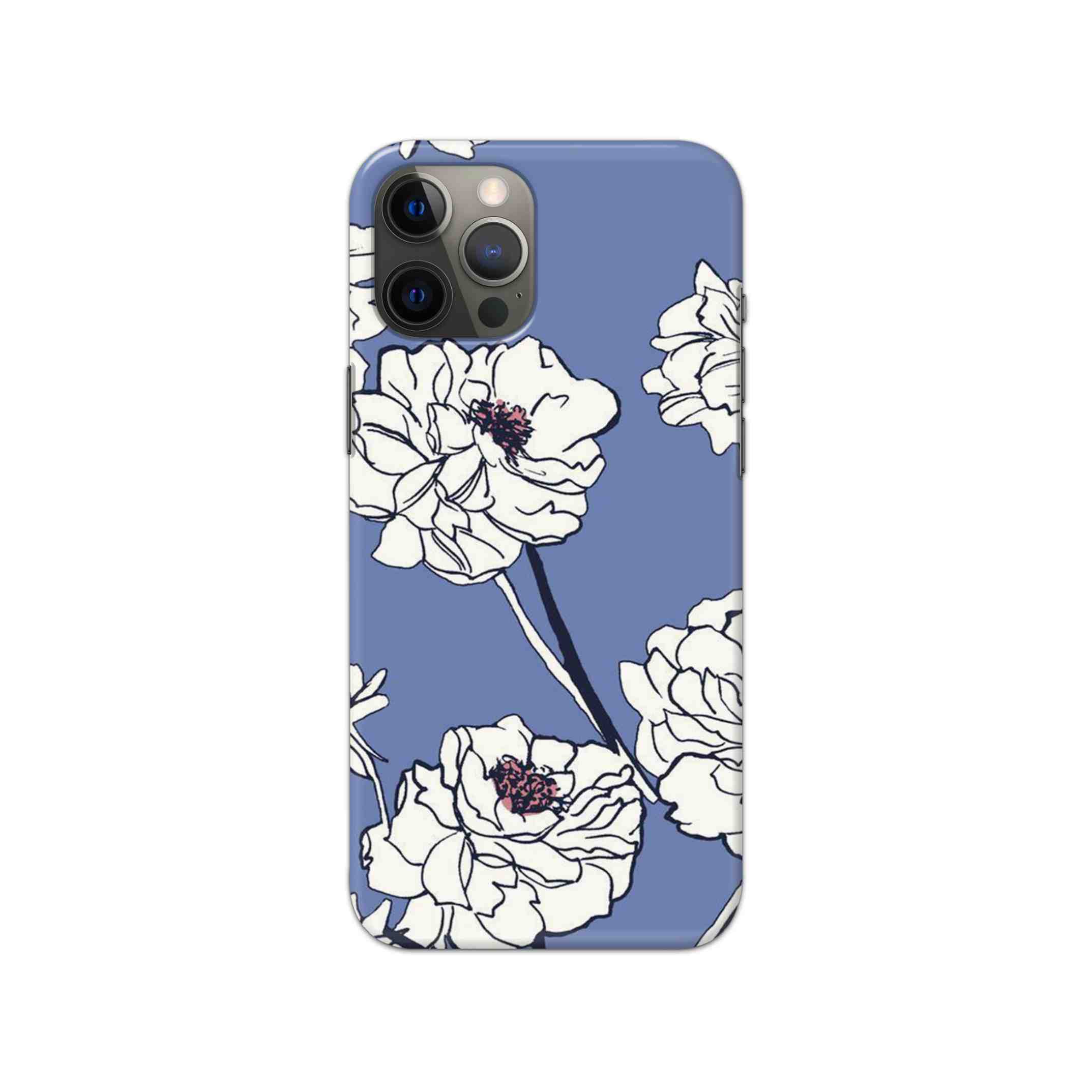Floral Printed Slim Hard Phone Case Floral Printed Slim Hard Phone Case - Image 1