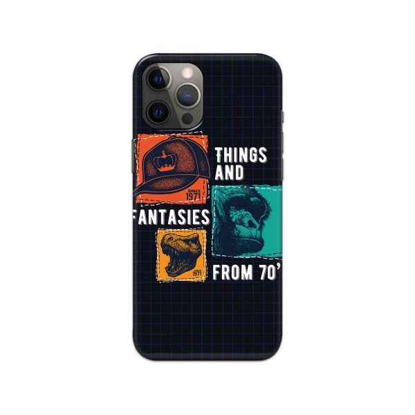 Things And Fantasies From 70's Printed Slim Hard Phone Case